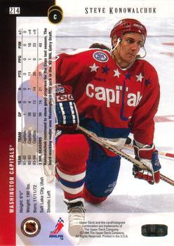 1994-95 Upper Deck - Electric Ice #214 Steve Konowalchuk Back