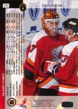 1994-95 Upper Deck - Electric Ice #395 Trevor Kidd Back