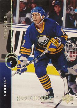1994-95 Upper Deck - Electric Ice #456 Todd Simon Front