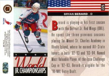 1994-95 Upper Deck - Electric Ice #522 Bryan Berard Back