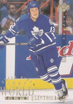 Mats Sundin Signed 1995/96 Upper Deck Card #90 Toronto Maple Leafs