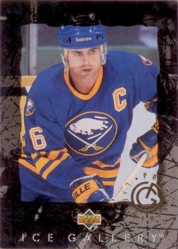 1994-95 Upper Deck - Ice Gallery #IG14 Pat LaFontaine Front
