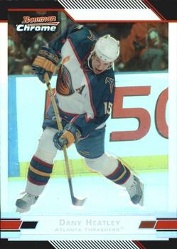 2003-04 Bowman Draft Picks and Prospects - Chrome Refractors #15 Dany Heatley Front