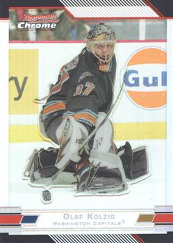 2003-04 Bowman Draft Picks and Prospects - Chrome Refractors #56 Olaf Kolzig Front