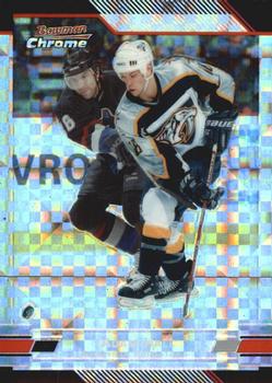 2003-04 Bowman Draft Picks and Prospects - Chrome Xfractors #63 Adam Hall Front
