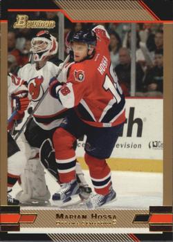 2003-04 Bowman Draft Picks and Prospects - Gold #18 Marian Hossa Front