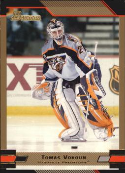 2003-04 Bowman Draft Picks and Prospects - Gold #26 Tomas Vokoun Front