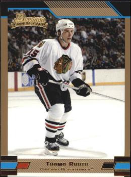 2003-04 Bowman Draft Picks and Prospects - Gold #113 Tuomo Ruutu Front