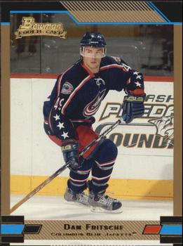 2003-04 Bowman Draft Picks and Prospects - Gold #121 Dan Fritsche Front