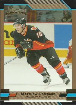 2003-04 Bowman Draft Picks and Prospects - Gold #127 Matthew Lombardi Front