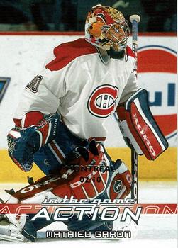 2003-04 In The Game Action - Collector's International Montreal Fall 2003 #359 Mathieu Garon Front