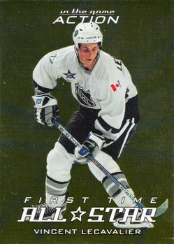 2003-04 In The Game Action - First Time All-Star #FT-6 Vincent Lecavalier Front