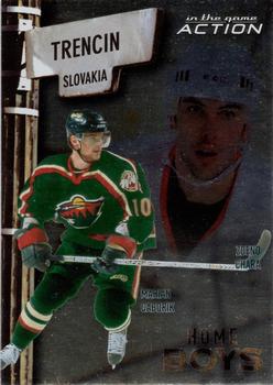 2003-04 In The Game Action - Homeboys #HB-3 Zdeno Chara / Marian Gaborik Front