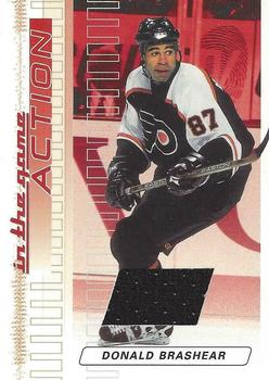 2003-04 In The Game Action - Jerseys #M-9 Donald Brashear Front