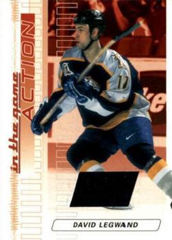 2003-04 In The Game Action - Jerseys #M-47 David Legwand Front