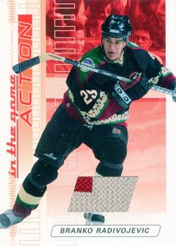 2003-04 In The Game Action - Jerseys #M-66 Branko Radivojevic Front