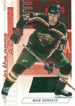 2003-04 In The Game Action - Jerseys #M-75 Nick Schultz Front