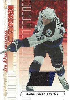 2003-04 In The Game Action - Jerseys #M-83 Alexander Svitov Front