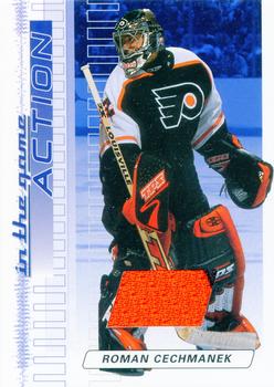2003-04 In The Game Action - Jerseys #M-97 Roman Cechmanek Front
