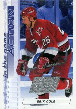 2003-04 In The Game Action - Jerseys #M-98 Erik Cole Front