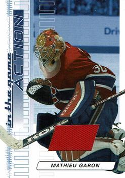 2003-04 In The Game Action - Jerseys #M-106 Mathieu Garon Front