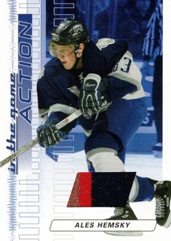 2003-04 In The Game Action - Jerseys #M-109 Ales Hemsky Front