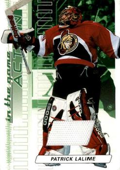 2003-04 In The Game Action - Jerseys #M-135 Patrick Lalime Front