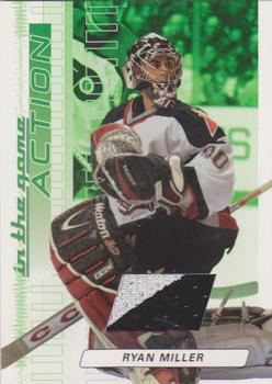 2003-04 In The Game Action - Jerseys #M-137 Ryan Miller Front