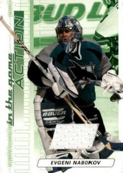 2003-04 In The Game Action - Jerseys #M-139 Evgeni Nabokov Front