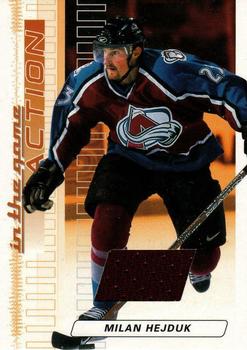 2003-04 In The Game Action - Jerseys #M-159 Milan Hejduk Front