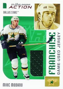 2003-04 In The Game Action - Jerseys #M-250 Mike Modano Front