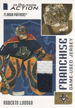 2003-04 In The Game Action - Jerseys #M-253 Roberto Luongo Front