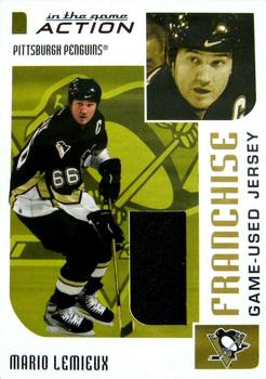 2003-04 In The Game Action - Jerseys #M-264 Mario Lemieux Front