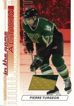 2003-04 In The Game Action - Jerseys #M-86 Pierre Turgeon Front