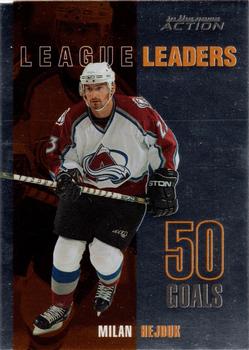 2003-04 In The Game Action - League Leaders #LL-2 Milan Hejduk Front