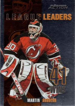 2003-04 In The Game Action - League Leaders #LL-8 Martin Brodeur Front