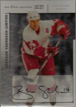 2003-04 In The Game Used Signature Series - Autographs #A-BS Brendan Shanahan Front