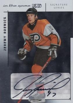 2003-04 In The Game Used Signature Series - Autographs #A-JR Jeremy Roenick Front