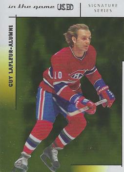 2003-04 In The Game Used Signature Series - Gold #118 Guy Lafleur Front