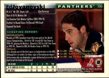 1995-96 Bowman #100 Ed Jovanovski Back