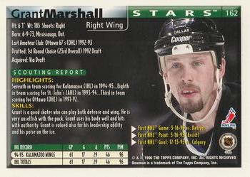 1995-96 Bowman #162 Grant Marshall Back