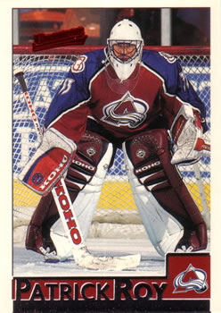1995-96 Bowman #15 Patrick Roy Front
