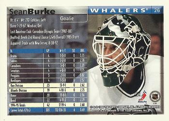 1995-96 Bowman #26 Sean Burke Back