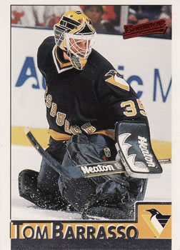 1995-96 Bowman #47 Tom Barrasso Front