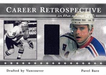 2003-04 In The Game Used Signature Series - Retrospectives #CR-8A Pavel Bure Front