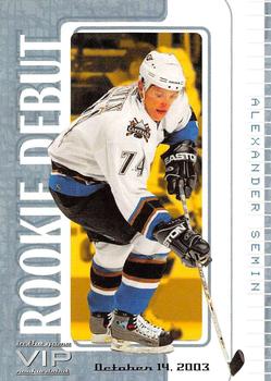 2003-04 In The Game VIP #42 Alexander Semin Front