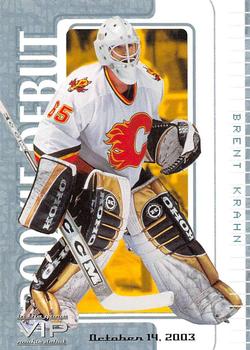 2003-04 In The Game VIP #43 Brent Krahn Front