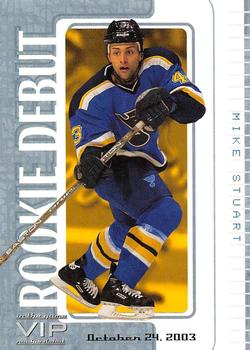 2003-04 In The Game VIP #48 Mike Stuart Front