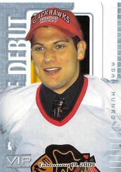 2003-04 In The Game VIP #124 Adam Munro Front