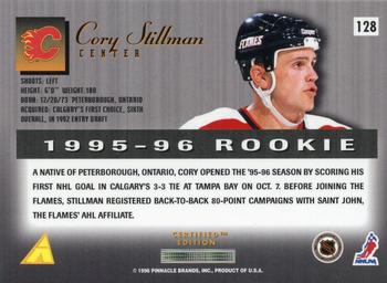 1995-96 Select Certified #128 Cory Stillman Back